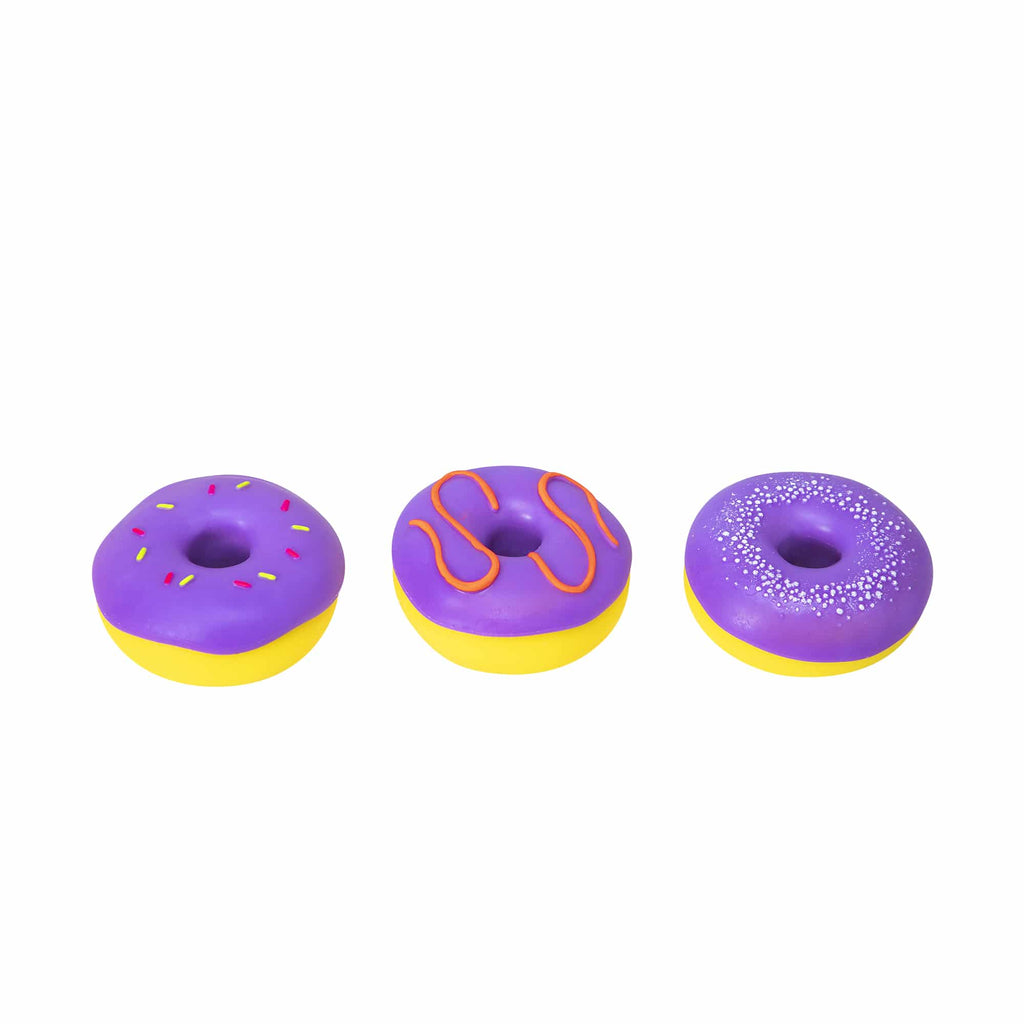 NeeDoh Dohnuts T8 Group - Yellow with Purple Frosting