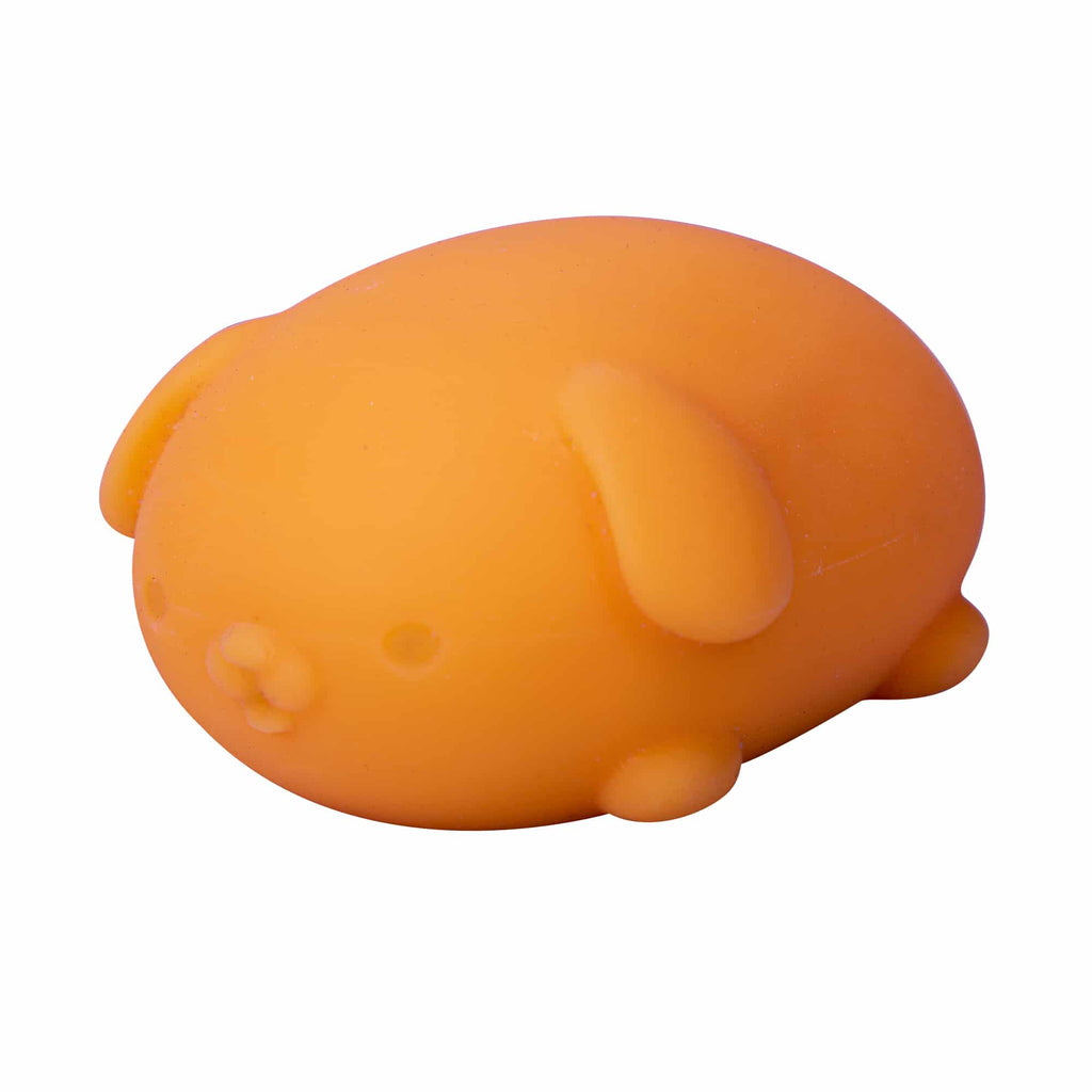 NeeDoh Funky Pup R7 - Orange 3Q Left