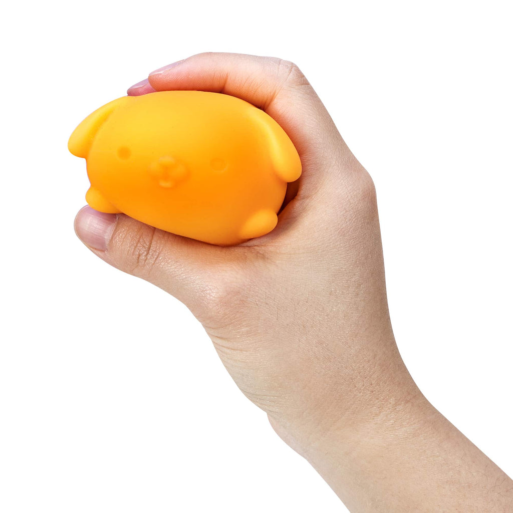 NeeDoh Funky Pup R7 - Orange in Hand