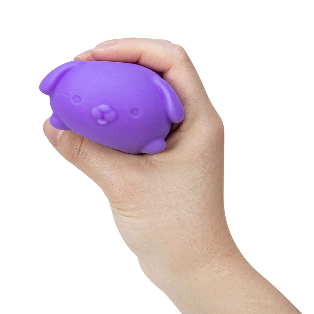 NeeDoh Funky Pup R7 - Purple in Hand