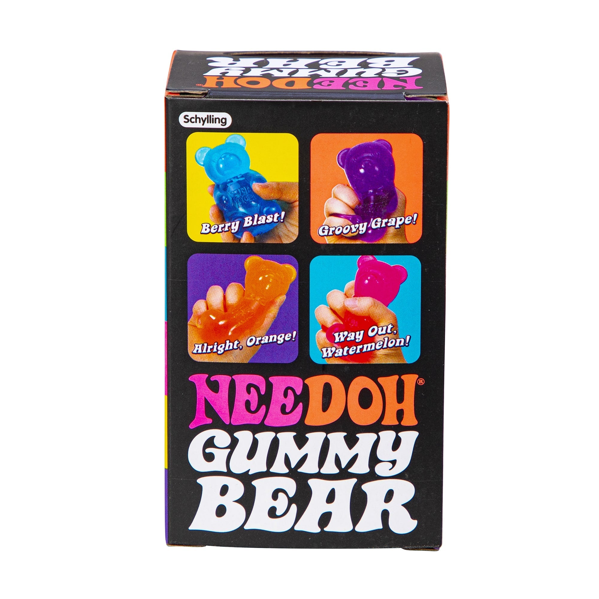 NeeDoh Gummy Bear C6 - Package Back
