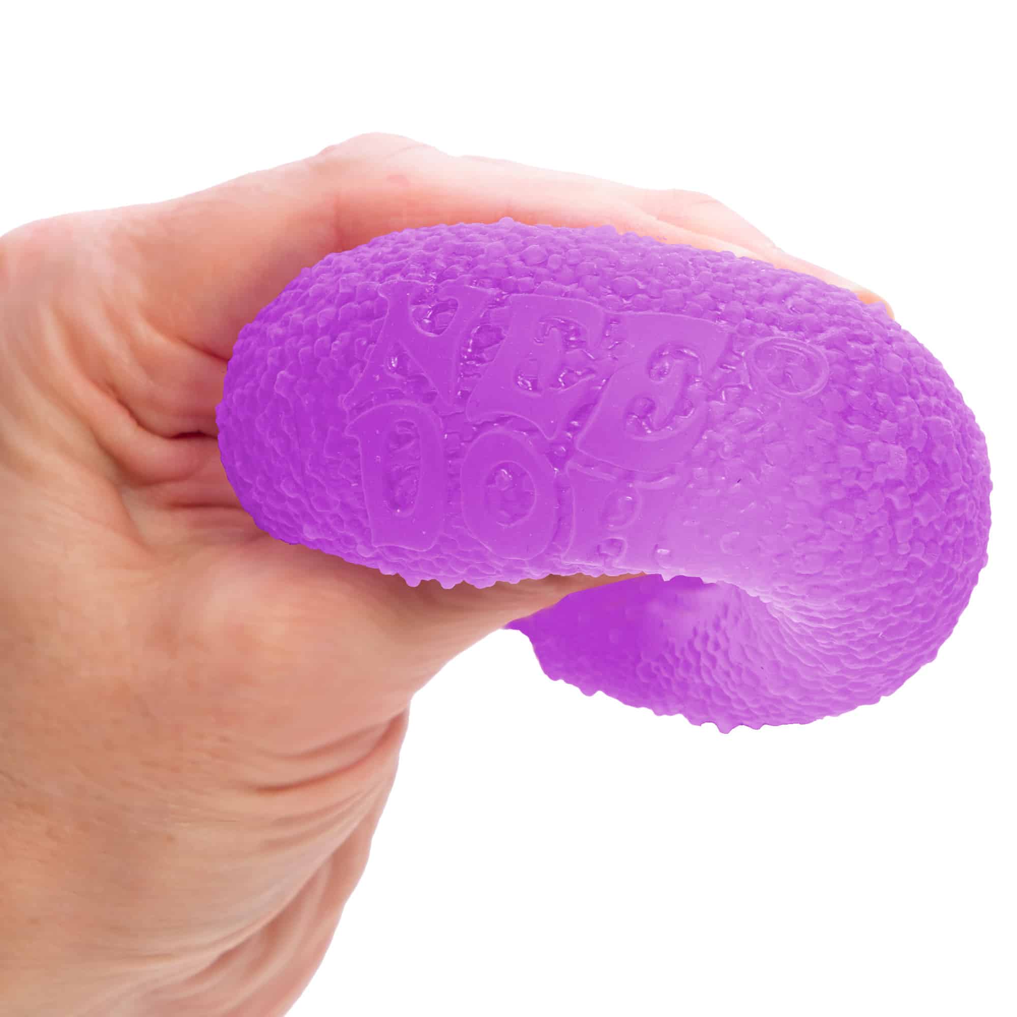 NeeDoh Gumdrop F1 Purple Squeezed