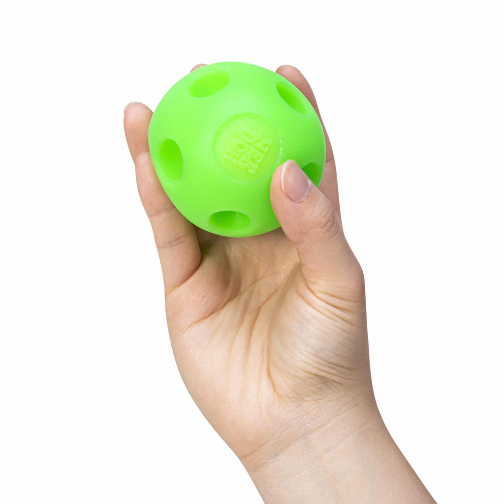 NeeDoh Happy Snappy W2 - Green in Hand
